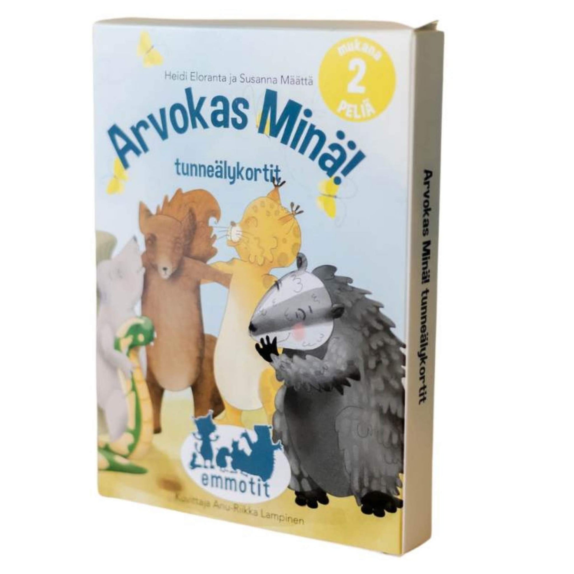 Tunnetaitokortit lapsille korttipakka