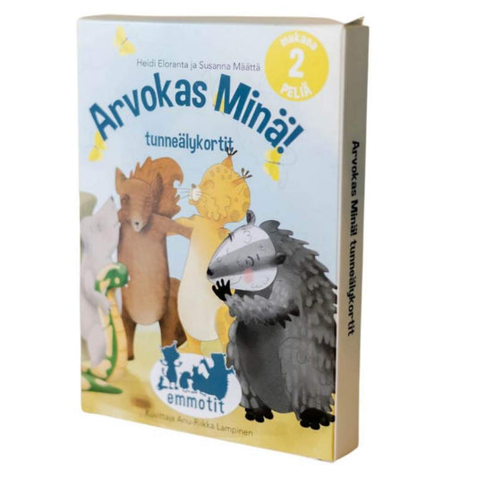 Tunnetaitokortit lapsille korttipakka